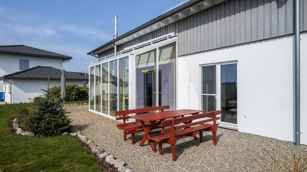 Ruhige Ferienwohnung Mit Panoramablick Ingoldingen Exterior foto